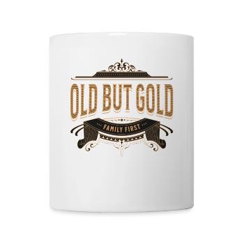 Old but Gold Family First - Mug - white - Front