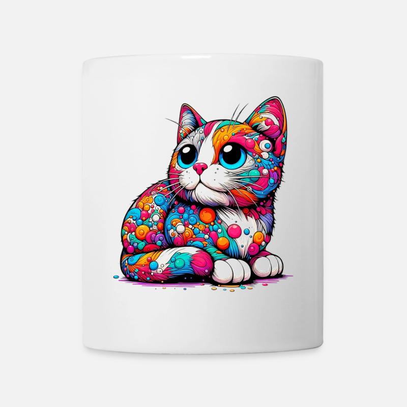 Katze - Tasse - Weiß