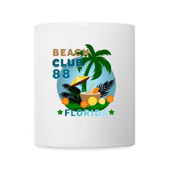 BEACH CLUB florida - Mug - white - Front