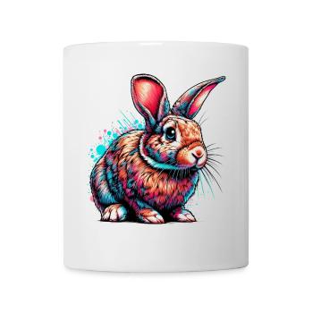Rabbit - Mug - white - Front