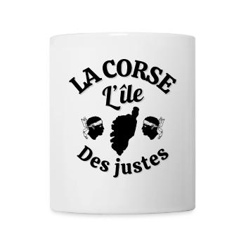 Corsica, island of beauty, I am Corsican - Mug - white - Front