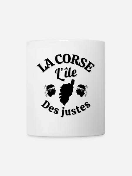 Corse, île de beauté, je suis Corse - Mug blanc - blanc