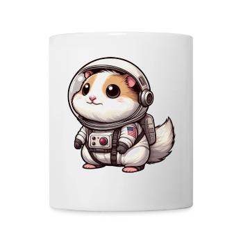Cute Hamster Astronaut - Mug - white - Front