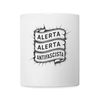 Alerta Alerta Antifascista Antifasciste - Mug blanc - blanc - Devant