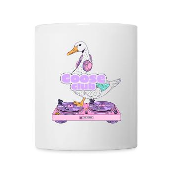 DJ Goose Club Illustration - Tasse - Weiß - Vorne