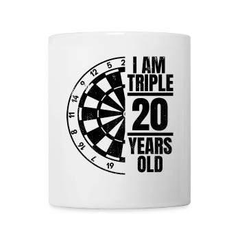 Old darts player saying - Mug - white - Front
