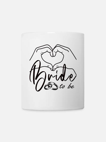 Futura sposa – Design sposale minimalista - Tazza - bianco