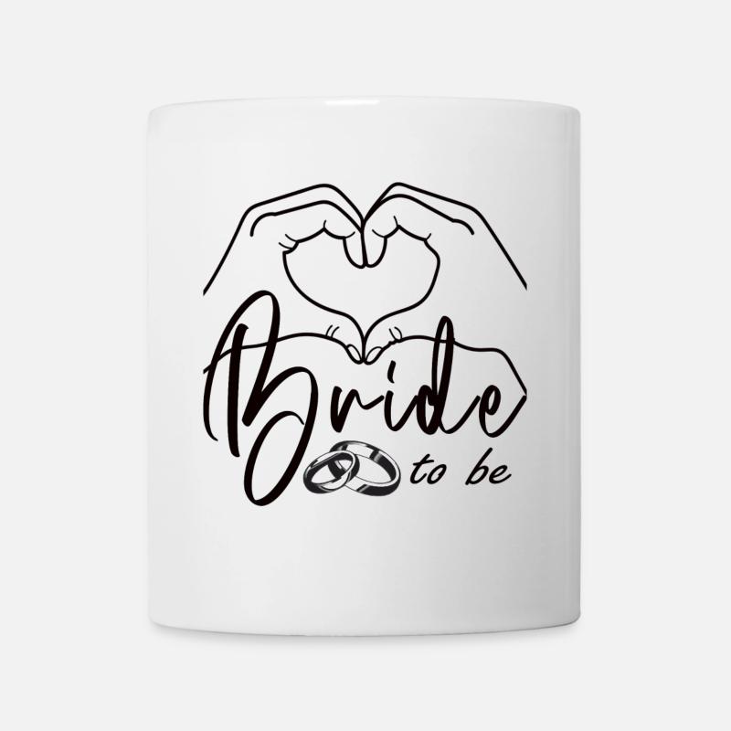 Bride to be – Minimalist bridal design - Mug - white