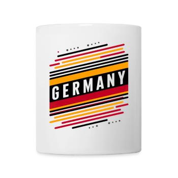 GERMANY FLAG COLOR - Mug - white - Front