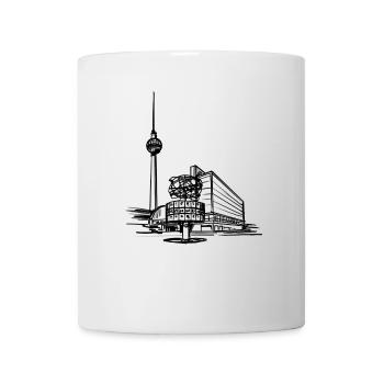 Berlin - Alex/TV Tower - Mug - white - Front