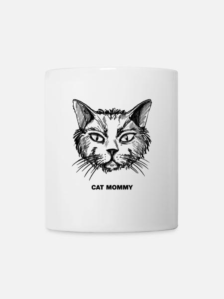 Cat Mommy - Tasse - Weiß