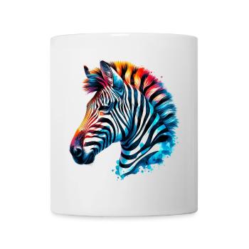 Zebra - Tasse - Weiß - Vorne