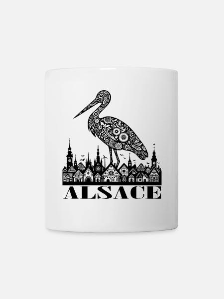 ALSACE - Mug blanc - blanc