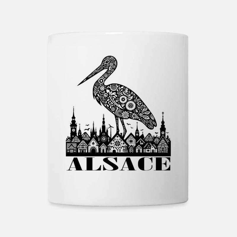 ALSACE - Mug blanc - blanc
