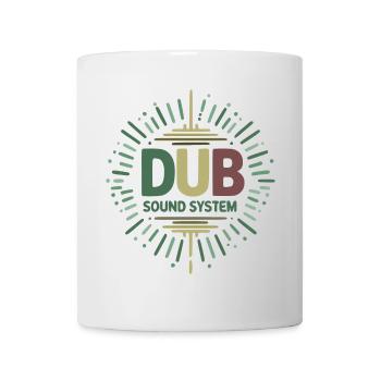 dub sound system design - Mug - white - Front