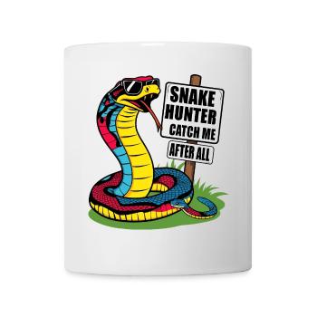 Snake Hunters - Mug - white - Front