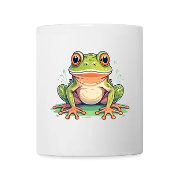 Grenouille - Mug blanc - blanc - Devant