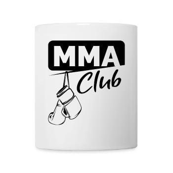 MMA Club Martial Arts Gym Dojo FIghter Logo Graphique - Mug blanc - blanc - Devant