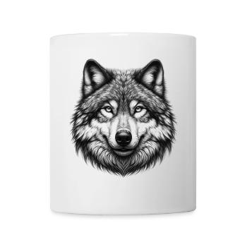 Wolf - Mug - white - Front