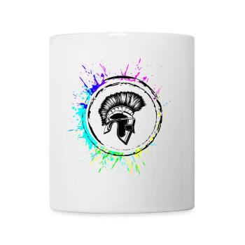 Casque Spartan - Mug blanc - blanc - Devant
