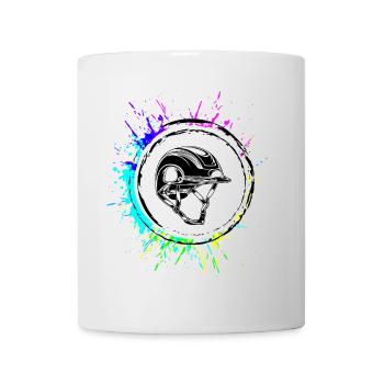 Icône du chapeau équestre - Mug blanc - blanc - Devant