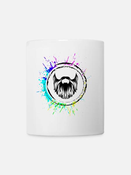 Bart symbol - Tasse - Weiß