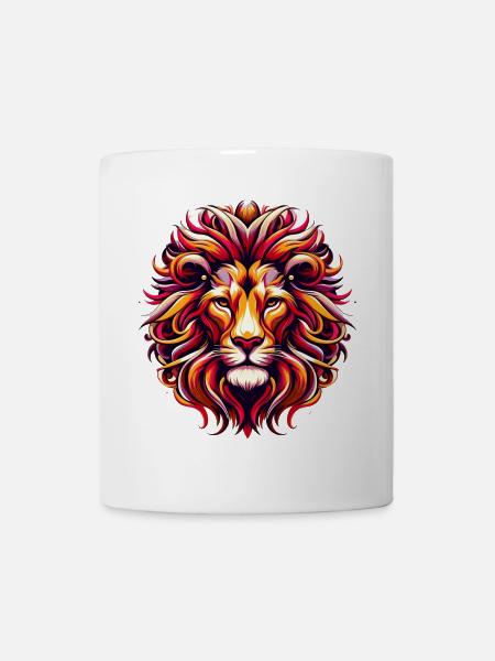 Lion - Mug blanc - blanc