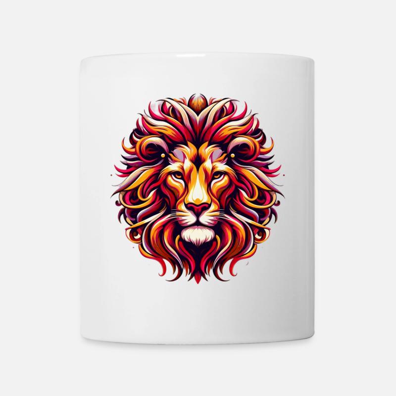 Lion - Mug blanc - blanc