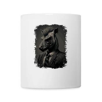 Extravagantes Zebra - Tasse - Weiß - Vorne