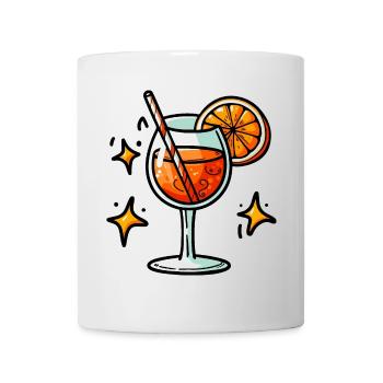 Orange Spritz - Tasse - Weiß - Vorne