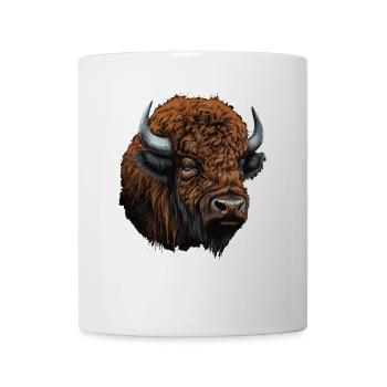 Buffalo - Mug - white - Front