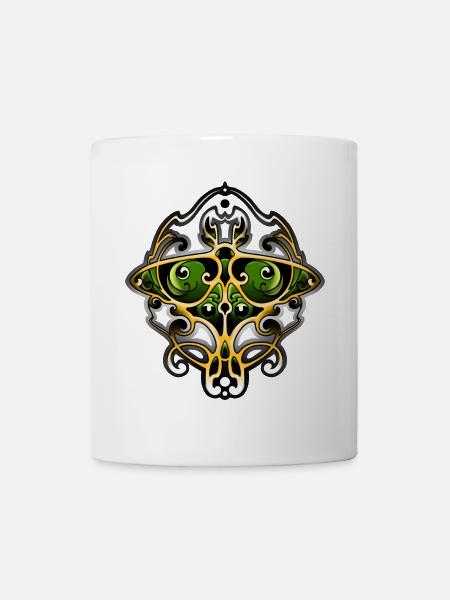 Actias Luna Art Nouveau - Mug blanc - blanc