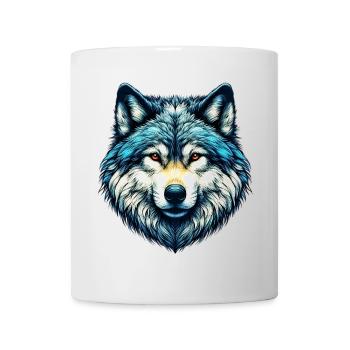 Wolf - Tasse - Weiß - Vorne