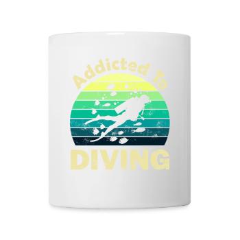 Plongeurs - Mug blanc - blanc - Devant