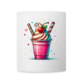Seductive Cherry Dreams: Cherry Milkshake - Mug - white - Front