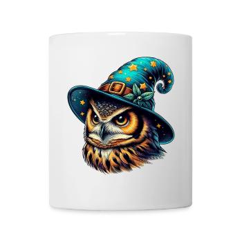 Wizard Owl - Mug - white - Front