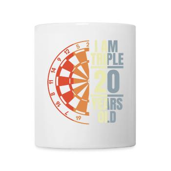Fléchettes Papi - Mug blanc - blanc - Devant