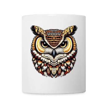 Owl - Mug - white - Front