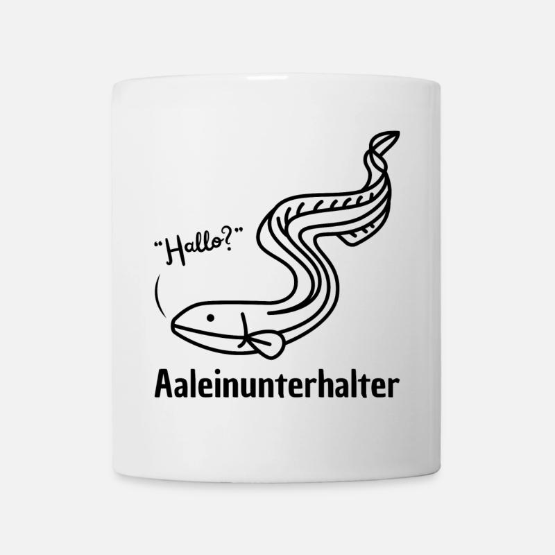 Aaleinunterhalter - Tasse - Weiß