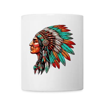 American Indian American - Mug - white - Front