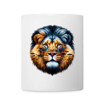 Lion - Mug blanc - blanc - Devant