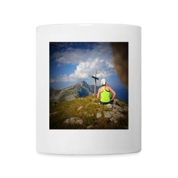 At the top! - Mug - white - Front