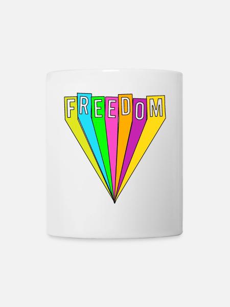 FREEDOM - Mug - white