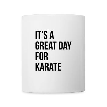 karaté - Mug blanc - blanc - Devant