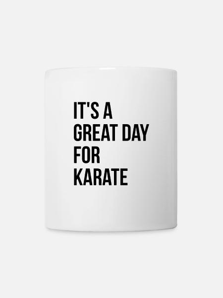 Karate Karate Karate - Tasse - Weiß