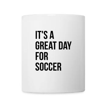 Fußball Fußball Fußball Fußball - Tasse - Weiß - Vorne