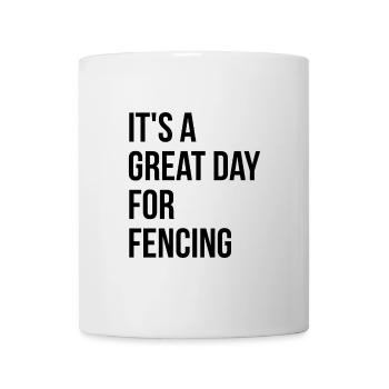 Fencing - Mug - white - Front