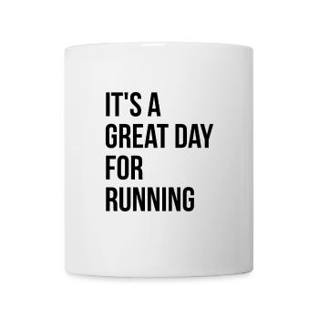 Running - Mug - white - Front