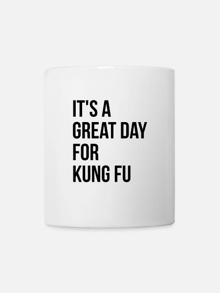 Kung Fu Kung Fu Kung Fu - Tasse - Weiß