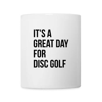 Disc Golf - Mug - white - Front